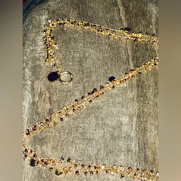 KINSLEY ARMELLE “Maya” Gold Plated Sterling Silver Wrap Bracelet (One Size)… - Picture 7 of 7